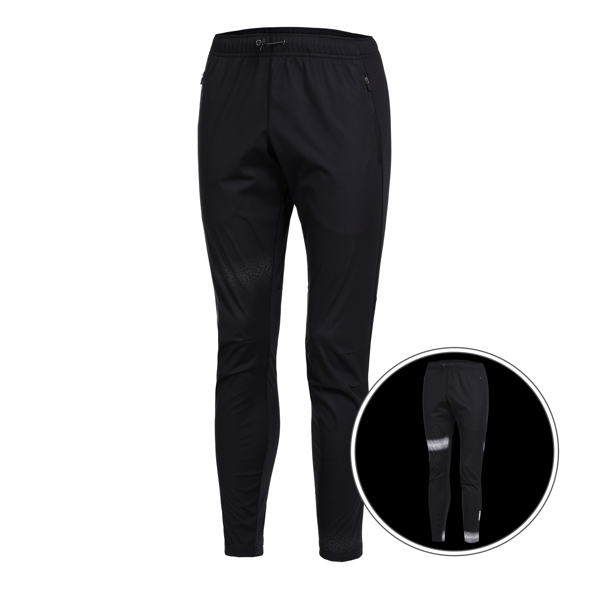NEO Reflex-Tex Pantalón Largo Hombres-Negro