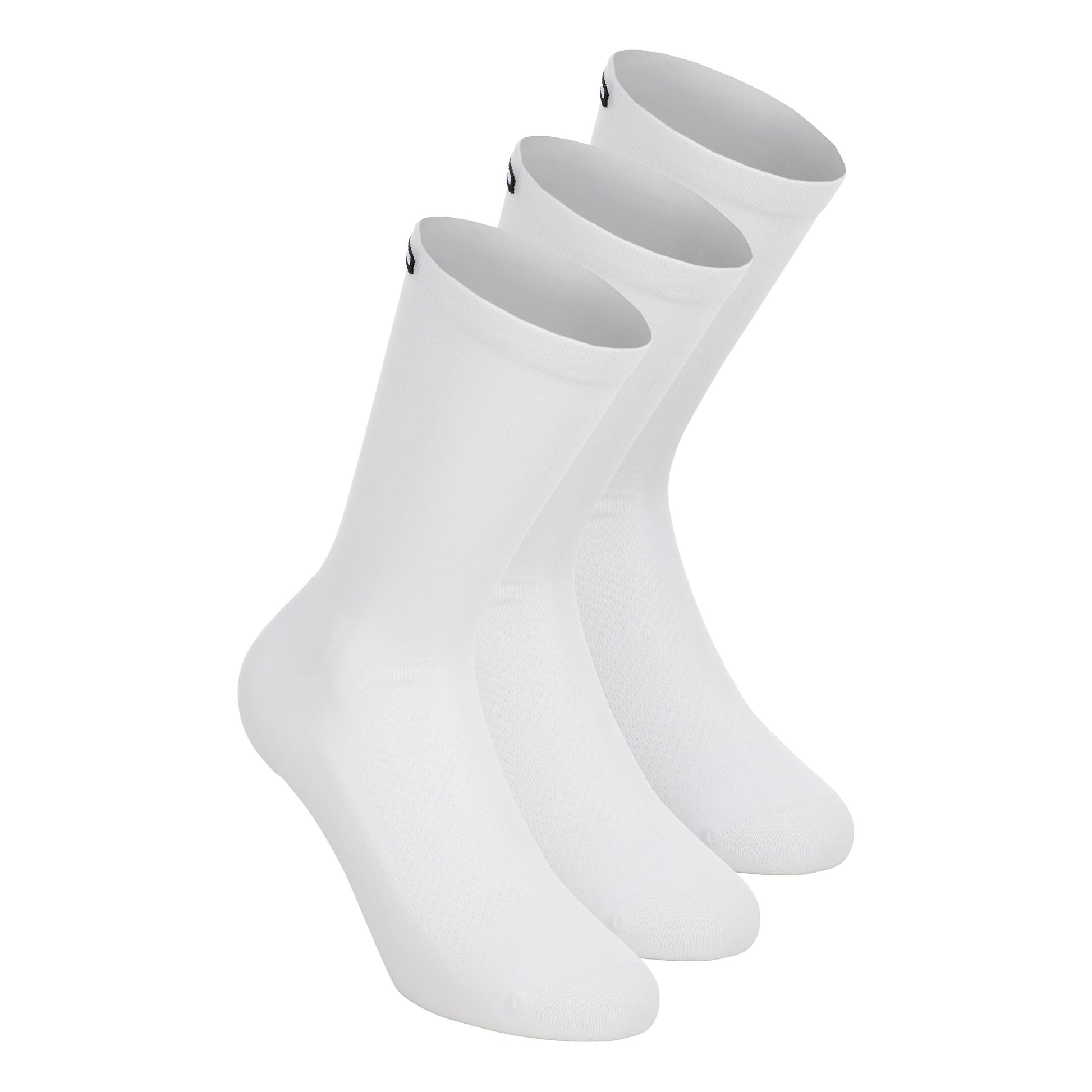 NEO Flyweight Calcetines para correr Pack de 3 Unisex-blanco