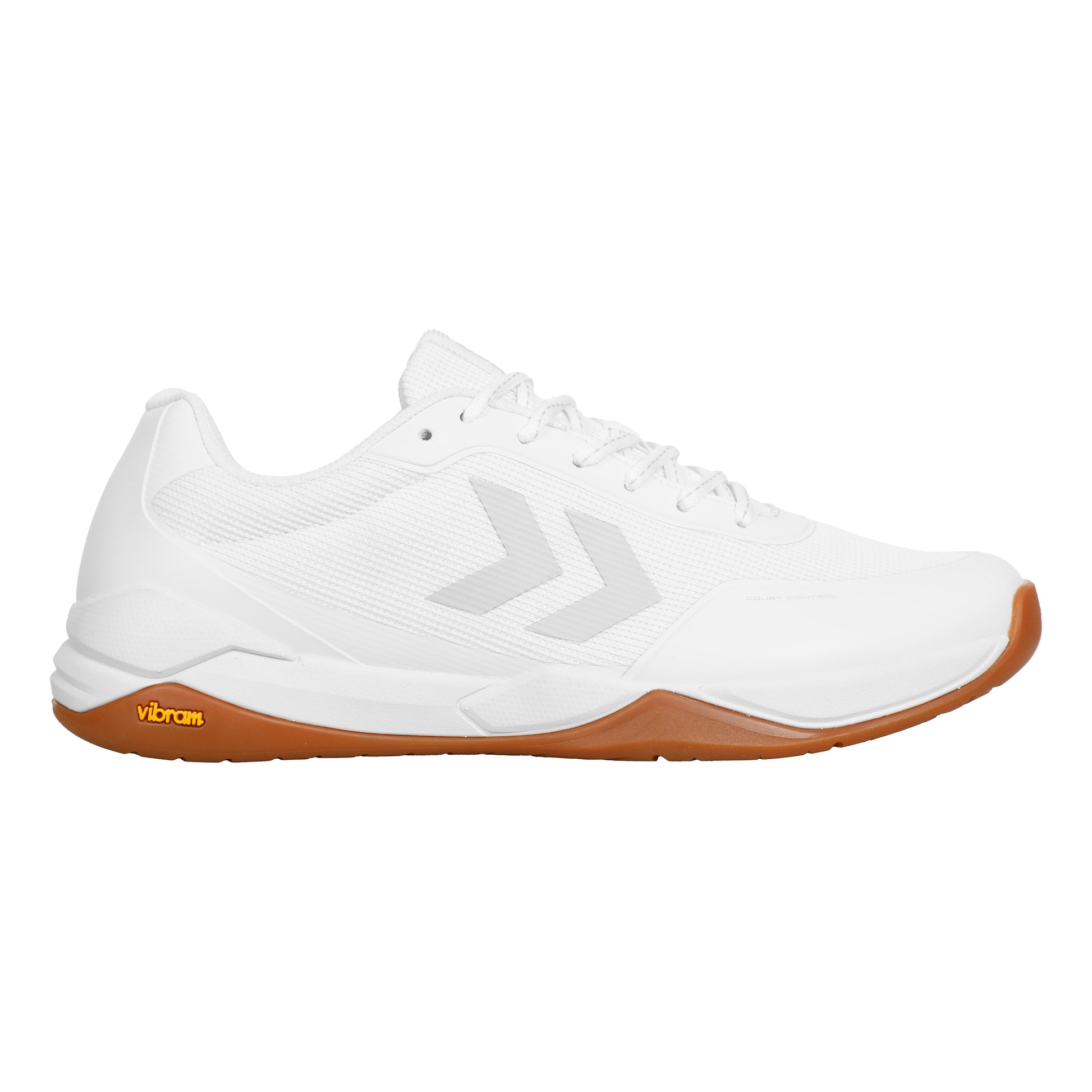 Hummel Court Control Zapatilla de pádel Hombres - blanco, naranja