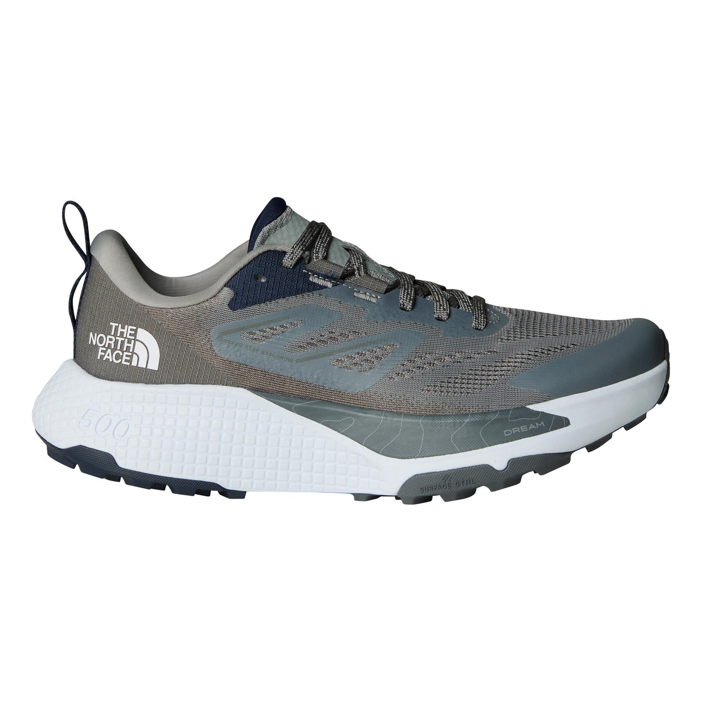 The North Face Altamesa 500 Zapatilla Trail Hombres-Gris,Gris Oscuro