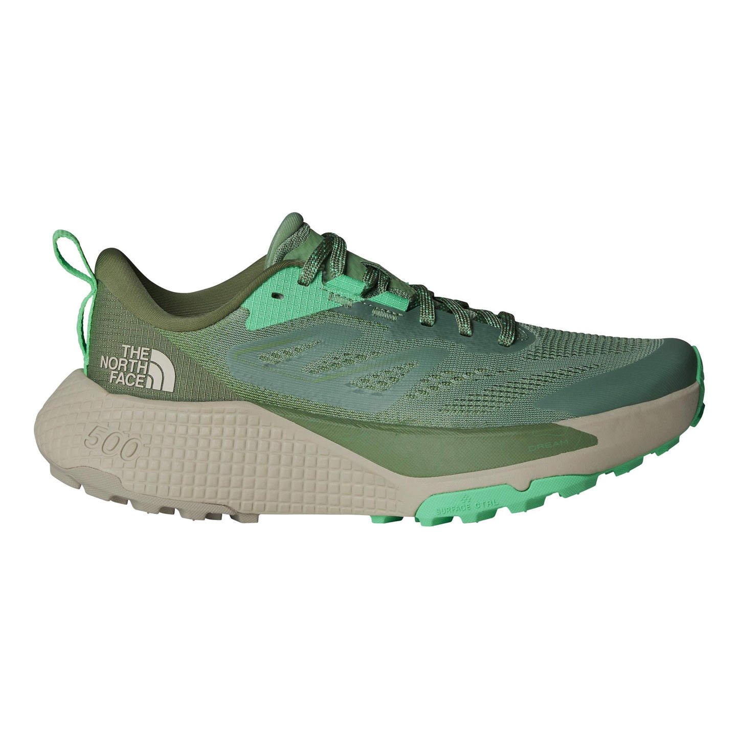 The North Face Altamesa 500 Zapatilla Trail Mujeres-Gris,Marrón