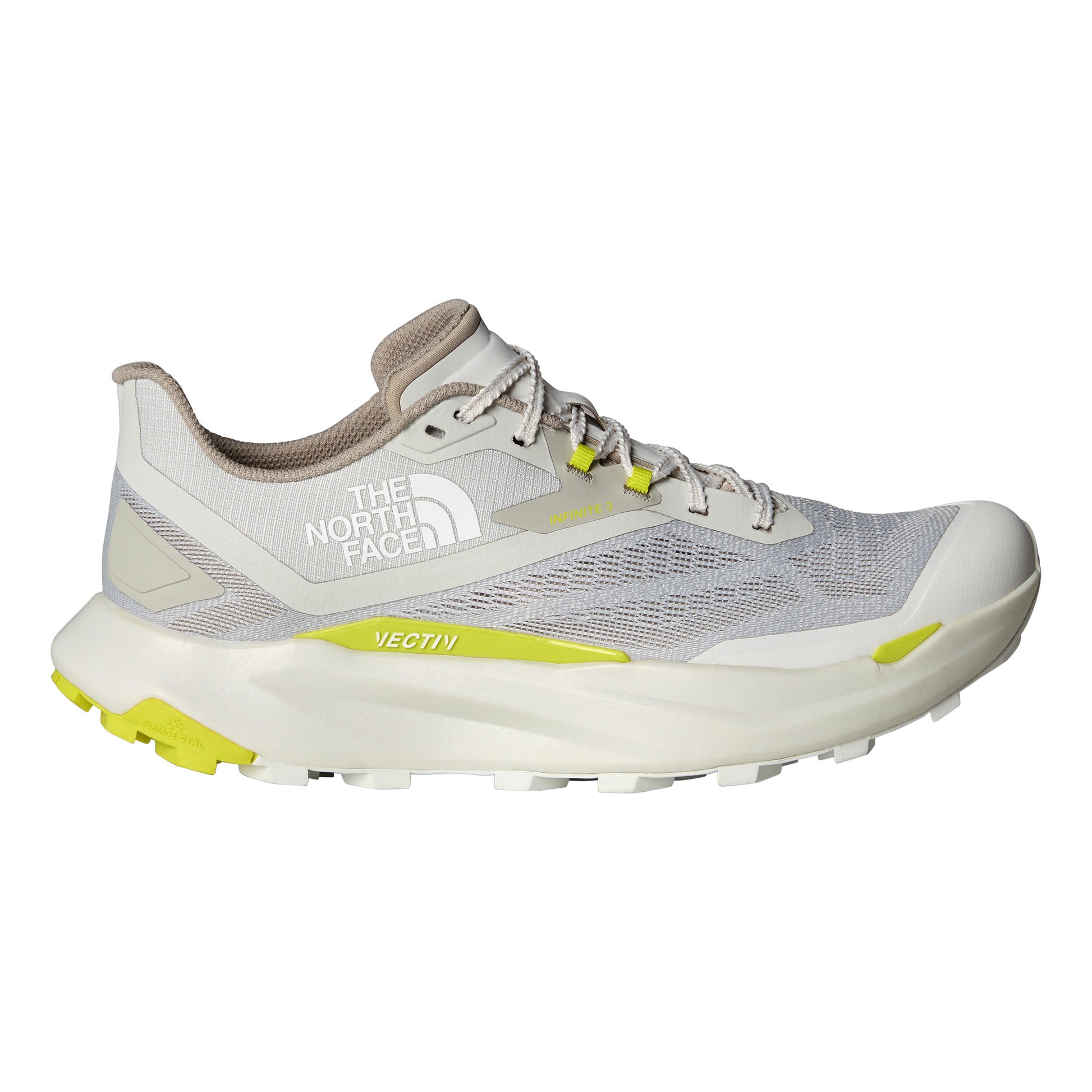 The North Face Vectiv Infinite 3 Zapatilla trail Hombres - gris claro, amarillo