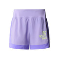 Sunriser 4in Pantalones cortos Mujeres - lila,