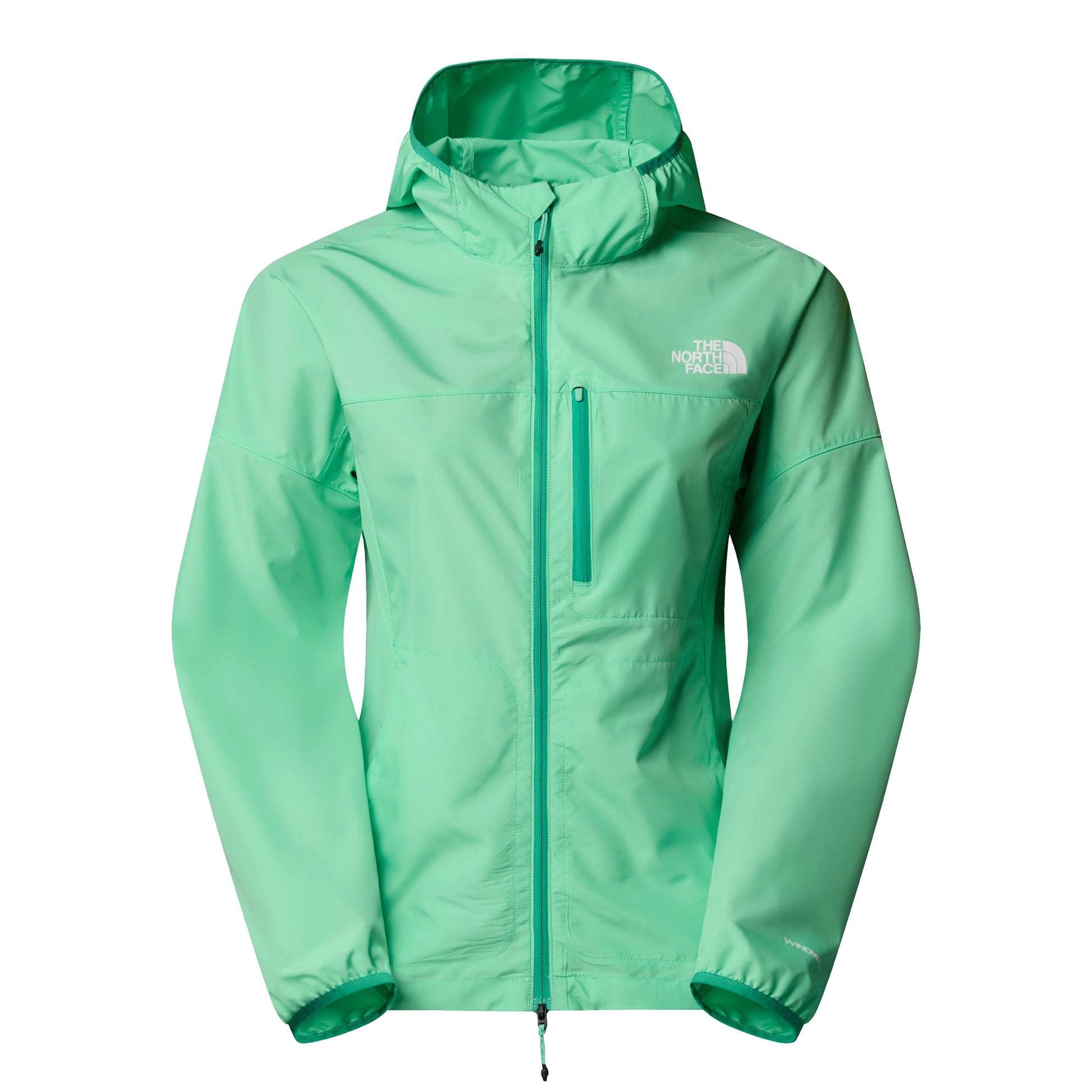 The North Face Higher Run Wind Chaqueta Para Correr Mujeres-Mint
