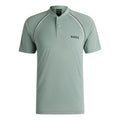 Pariq TOC Mesh Polo Hombres-Salvia