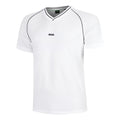 Retro Camiseta De Manga Corta Hombres-Blanco