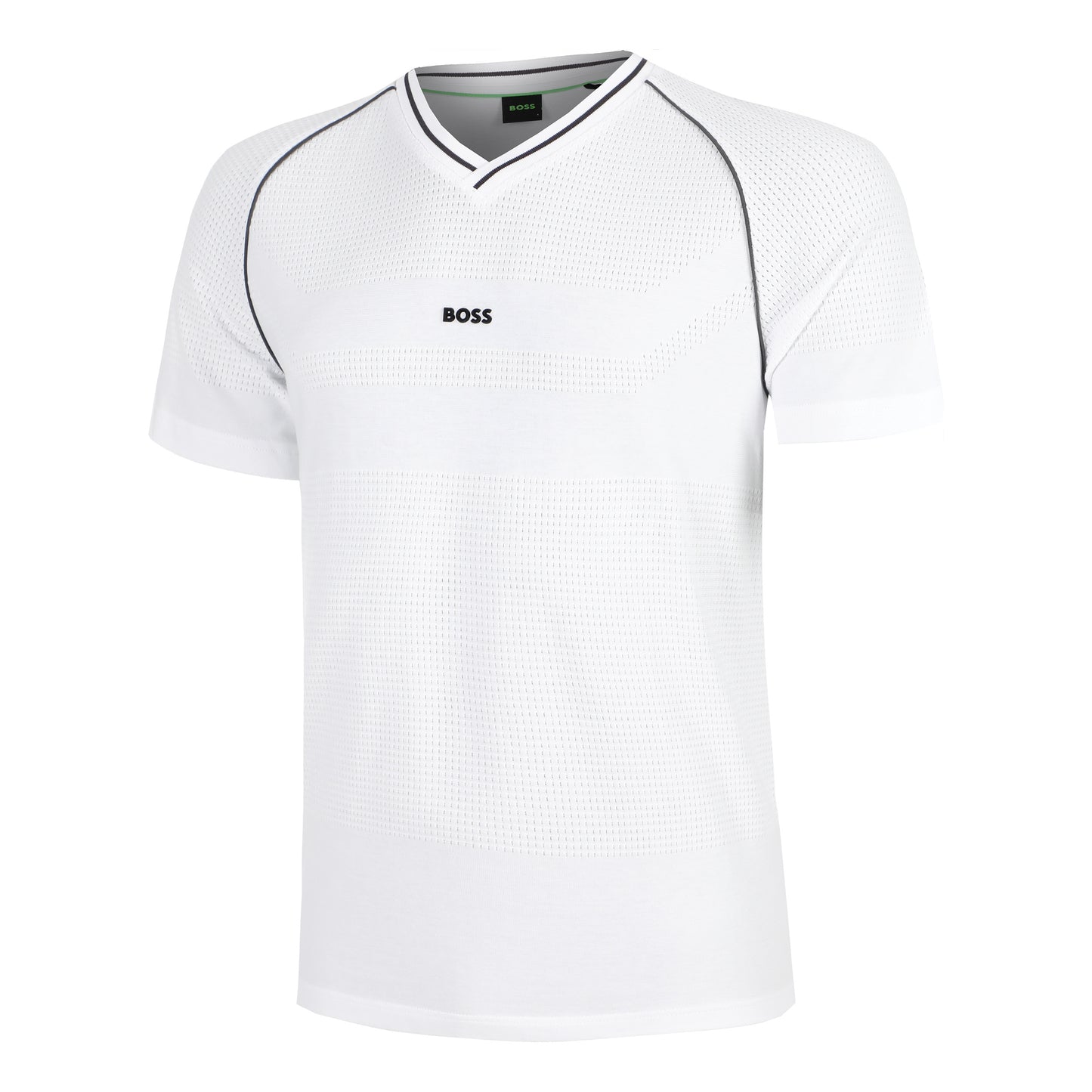 BOSS Retro Camiseta De Manga Corta Hombres-Blanco