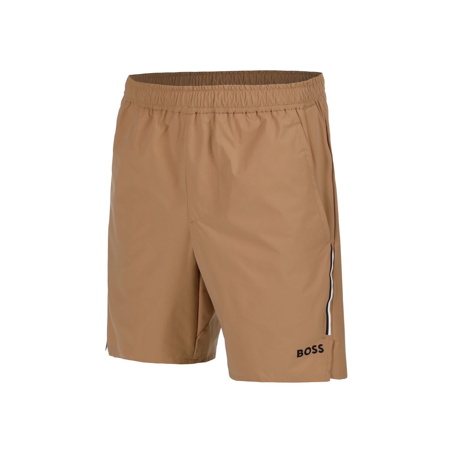 BOSS Score TOC 9inch Shorts Hombres-Marrón