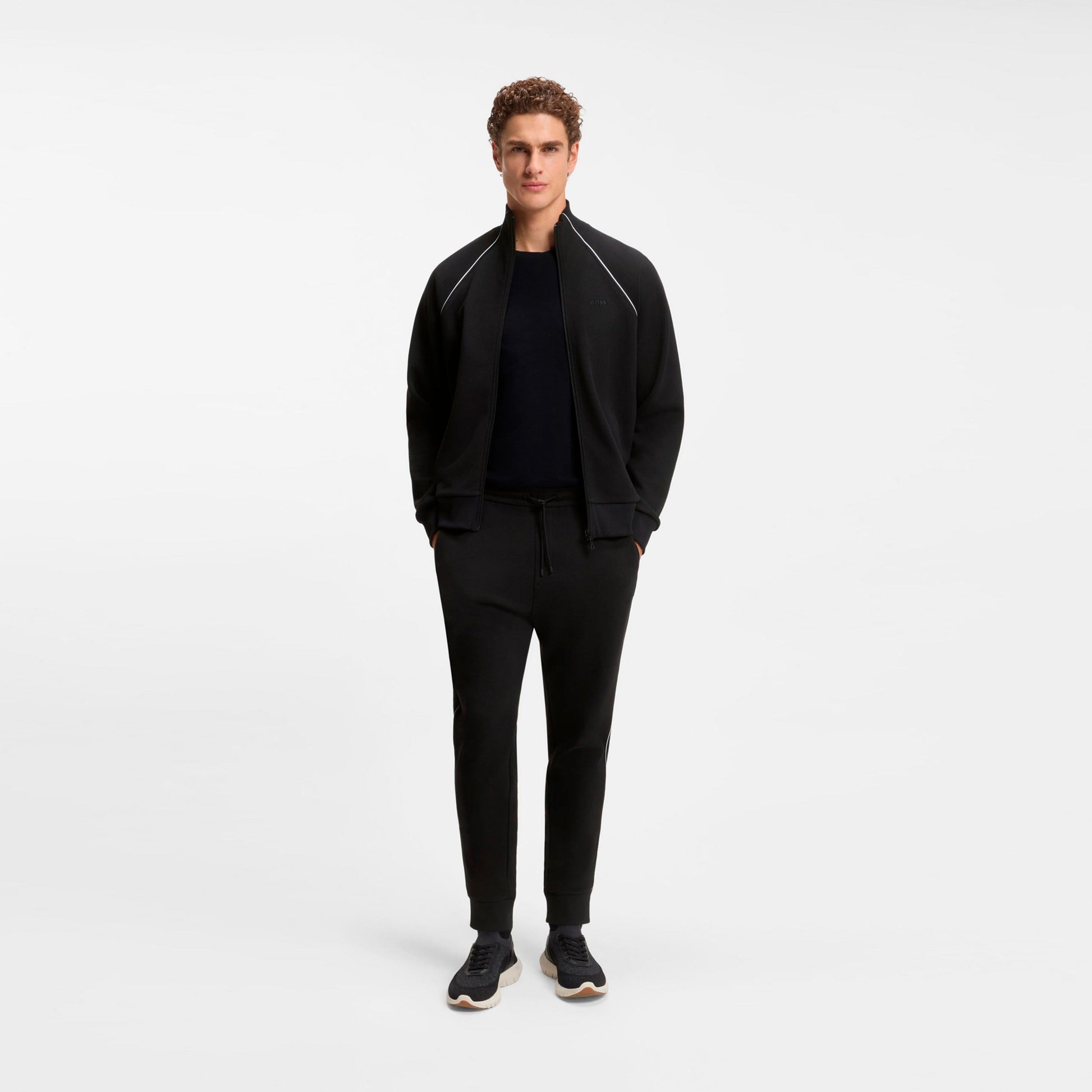 BOSS Chándal Hombres-negro