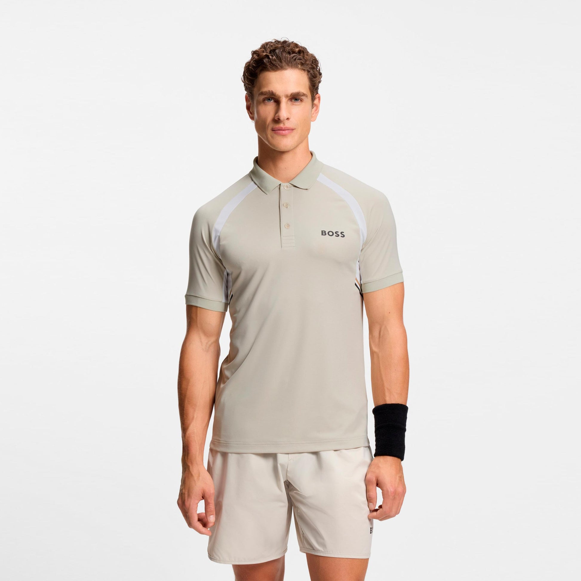 BOSS Spin Polo Hombres-beige
