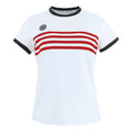Kadiri Striped Camiseta de manga corta Mujeres - blanco, rojo