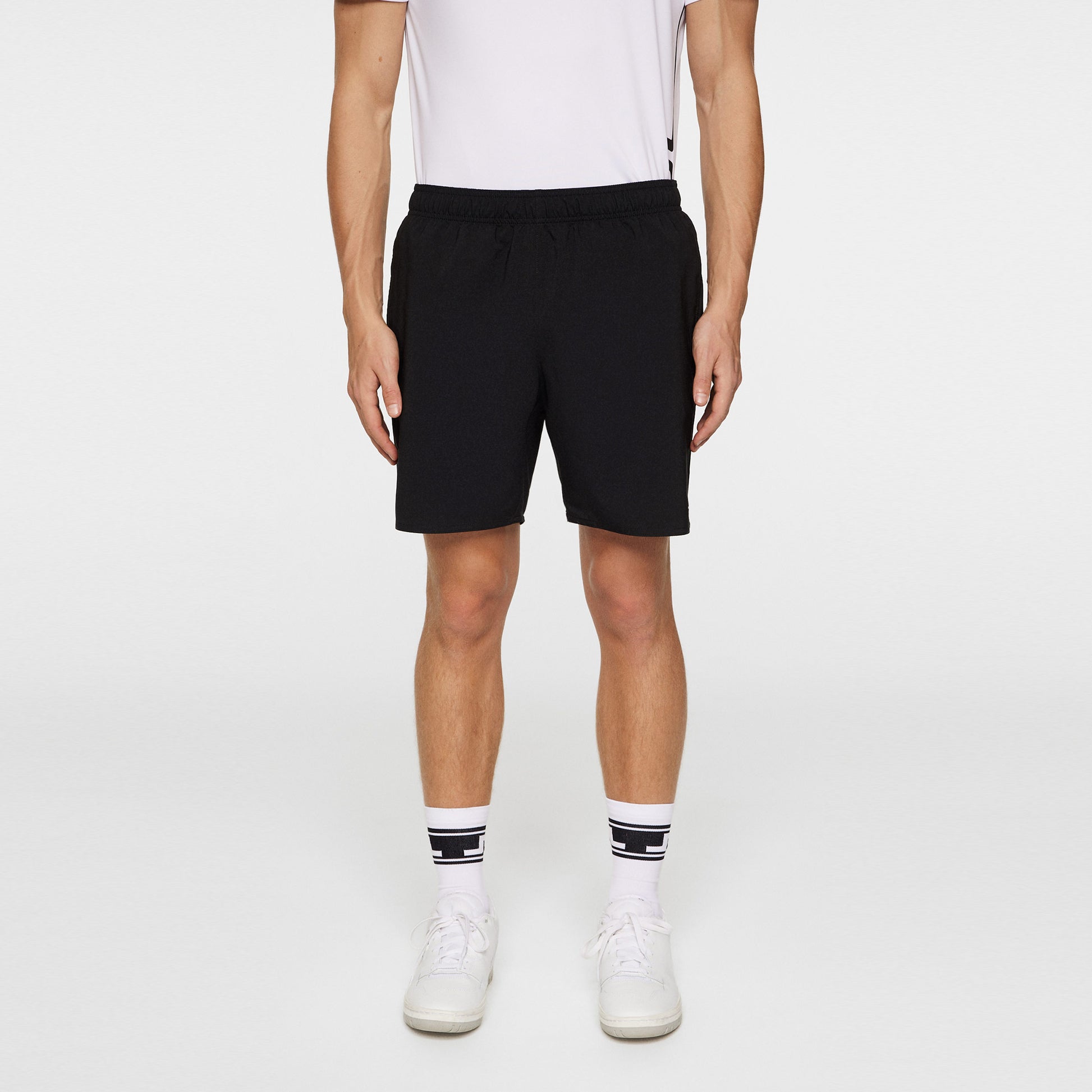 JLindeberg Preston Shorts Hombres-Negro