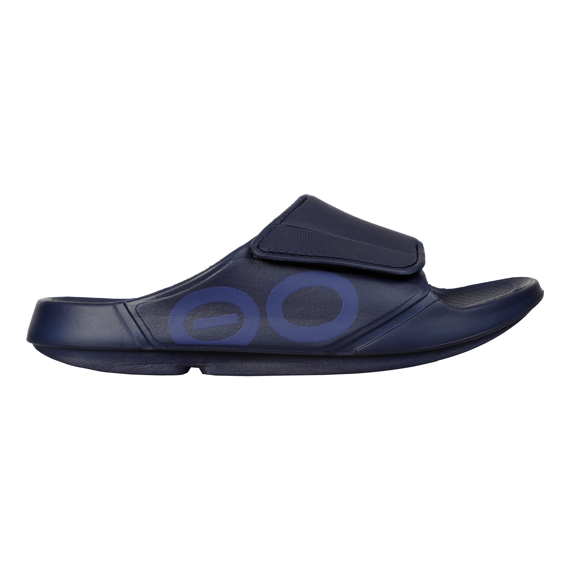 OOFOS OOahh Sport Flex Zapato de recuperación Unisex - azul oscuro