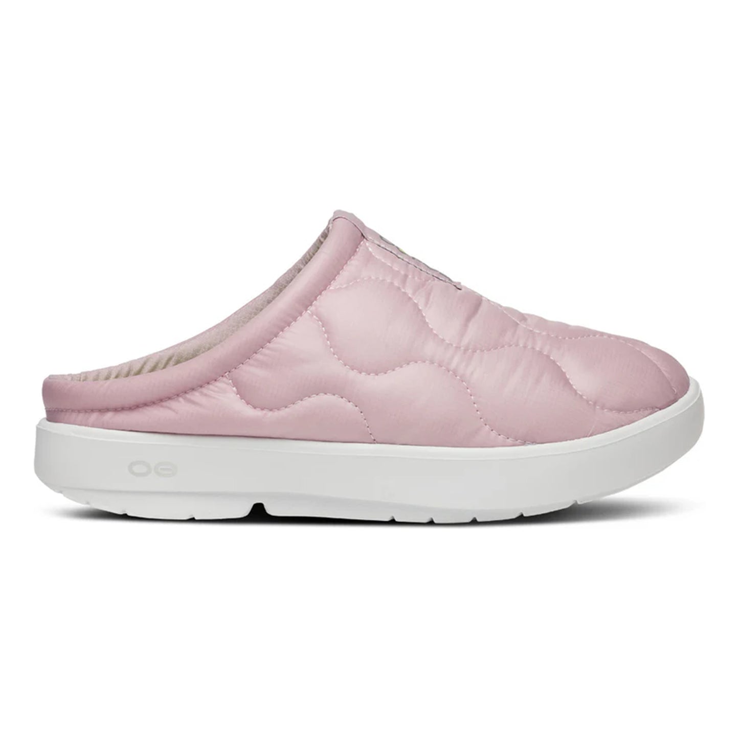 OOFOS Oocoozie Thermo Mule Zapato de recuperación Unisex - rosa, verde neón