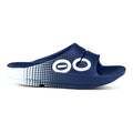 Ooahh Sport Zapato de recuperación Unisex - azul oscuro, blanco