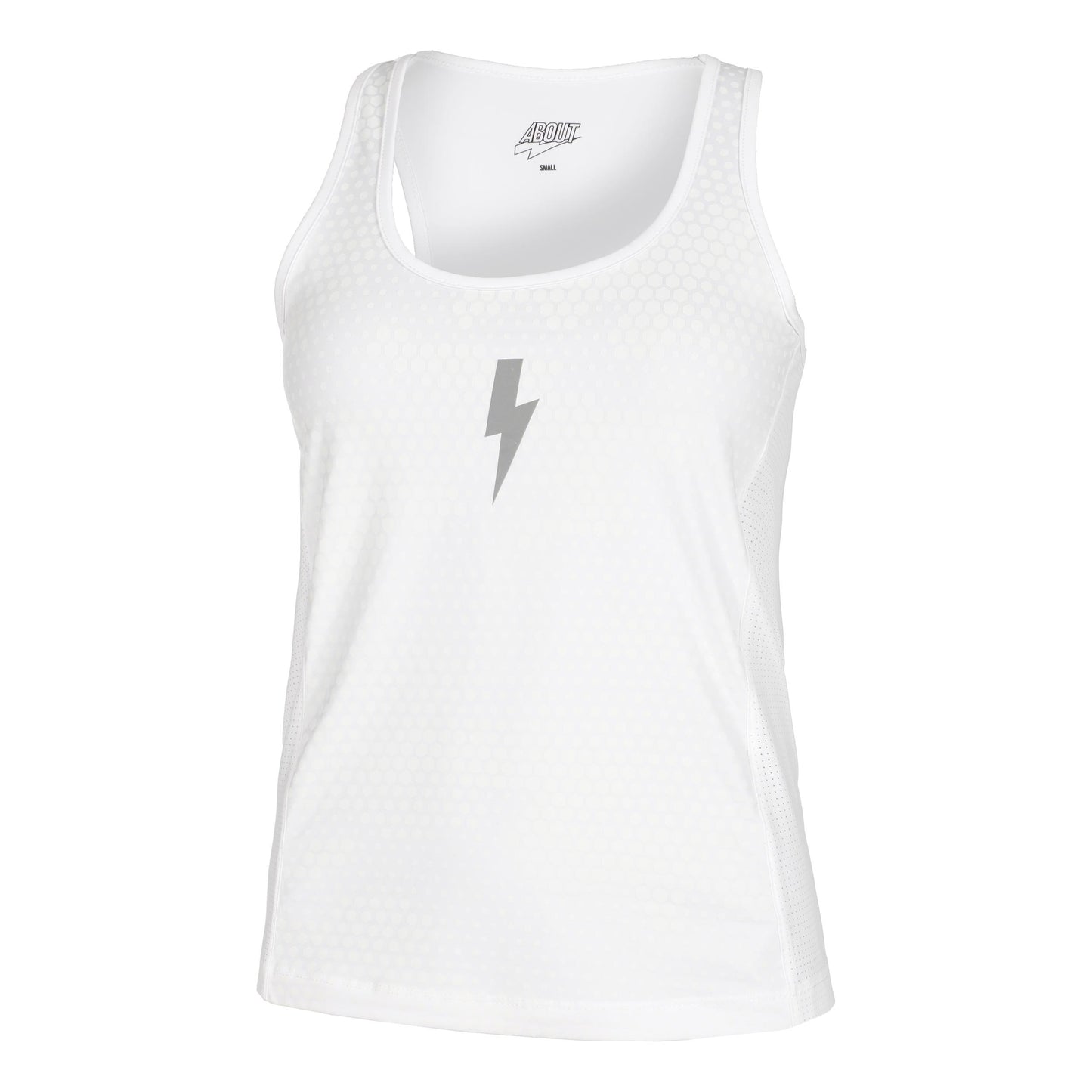 AB Out Tech All Over Camou Pixel Camiseta De Tirantes Mujeres-Blanco