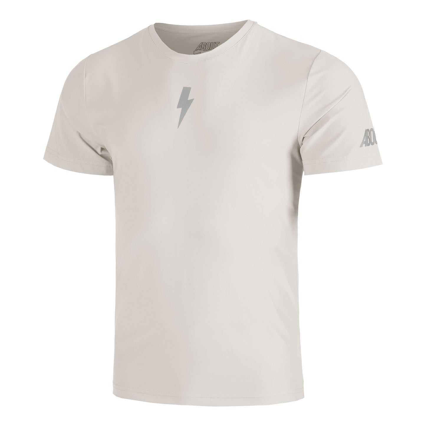 AB Out Tech Club Camiseta De Manga Corta Hombres-Beige