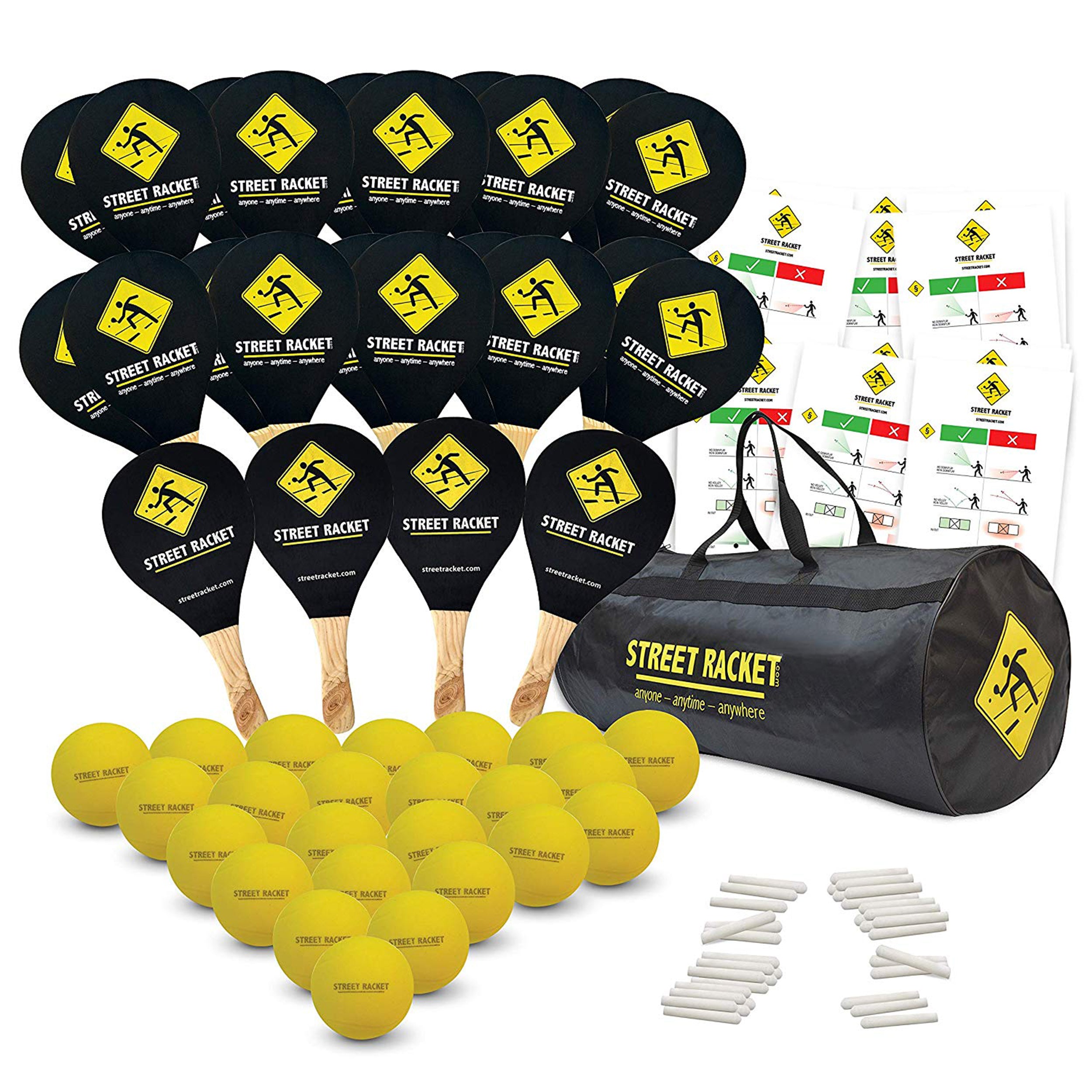 Street Racket Schul-Set Deportes Recreativos-Multicolor