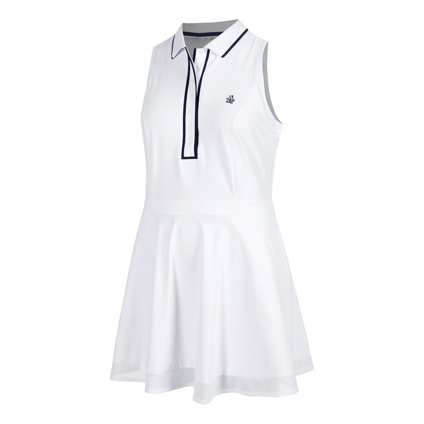 Original Penguin Veronica Vestido Mujeres-Blanco
