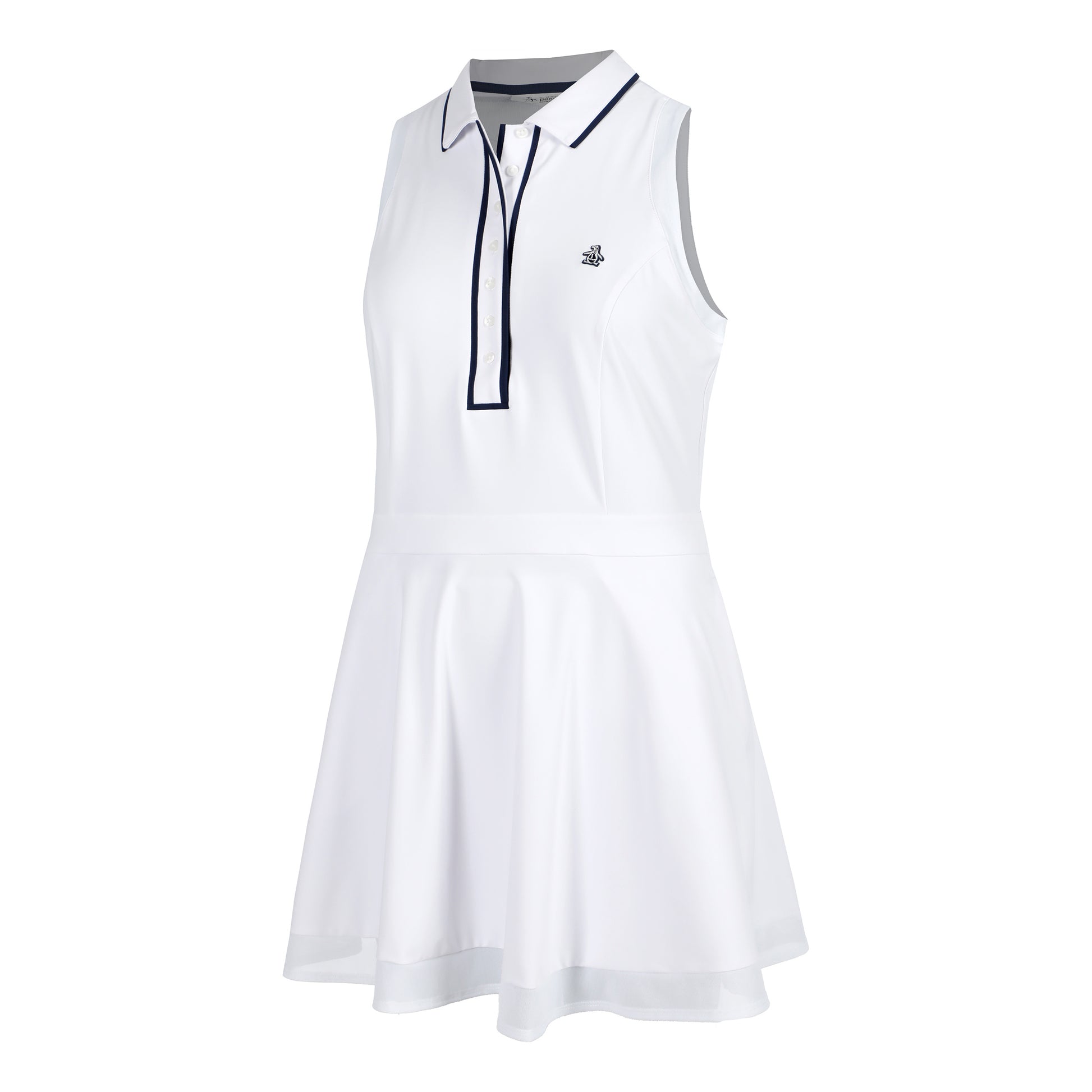 Original Penguin Veronica Vestido Mujeres-Blanco