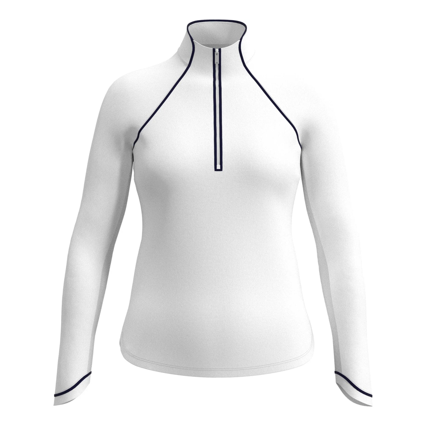 Original Penguin Solid Sun Protection Chaqueta De Entrenamiento Mujeres-Blanco