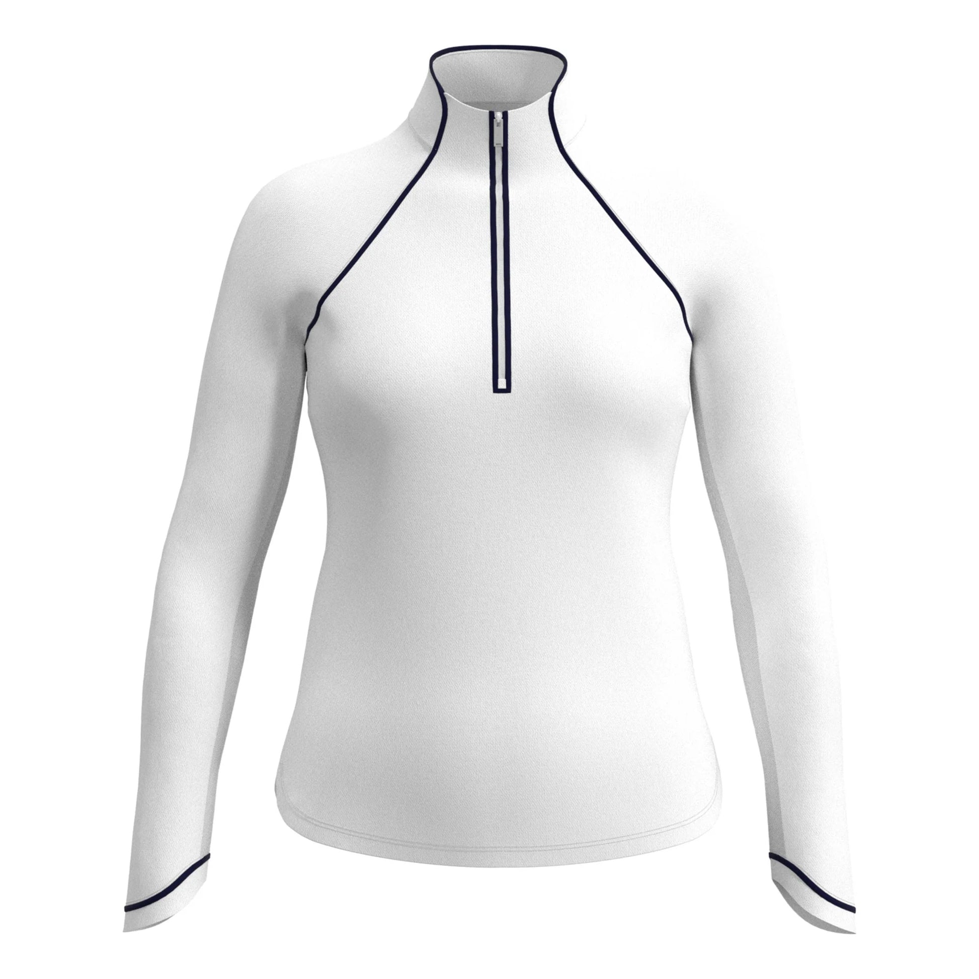 Original Penguin Solid Sun Protection Chaqueta De Entrenamiento Mujeres-Blanco