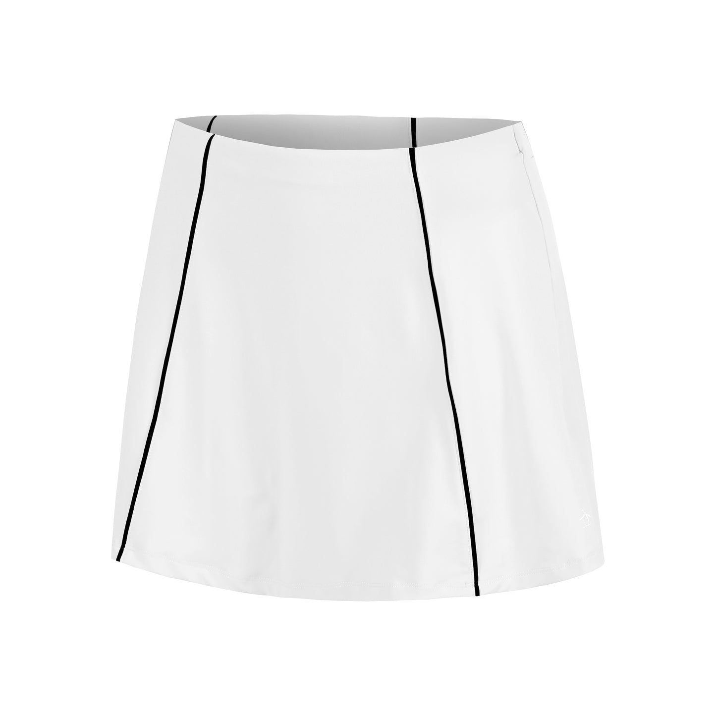 Original Penguin Colorblock Flounce Falda Mujeres-Blanco