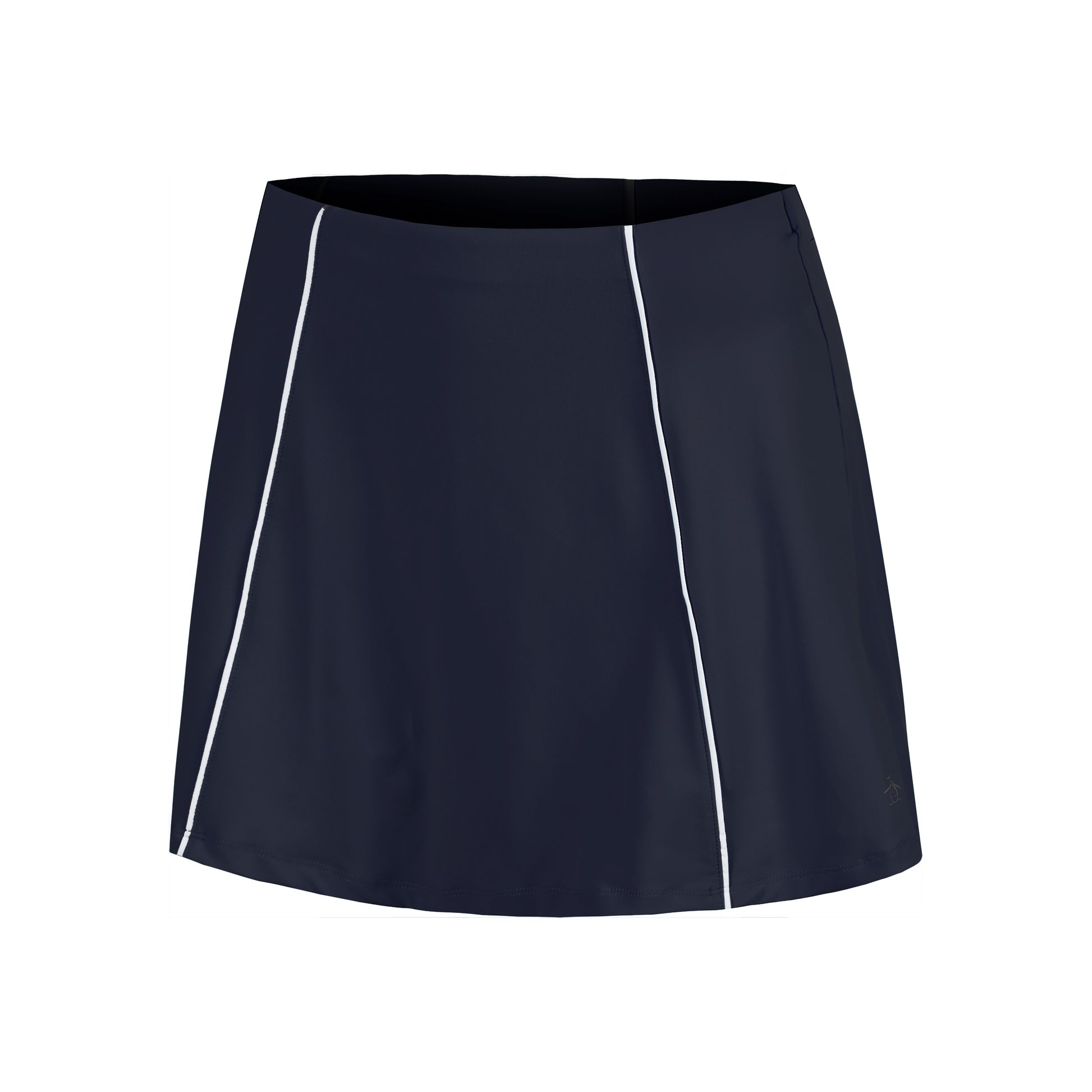 Original Penguin Colorblock Flounce Falda Mujeres-Azul Oscuro