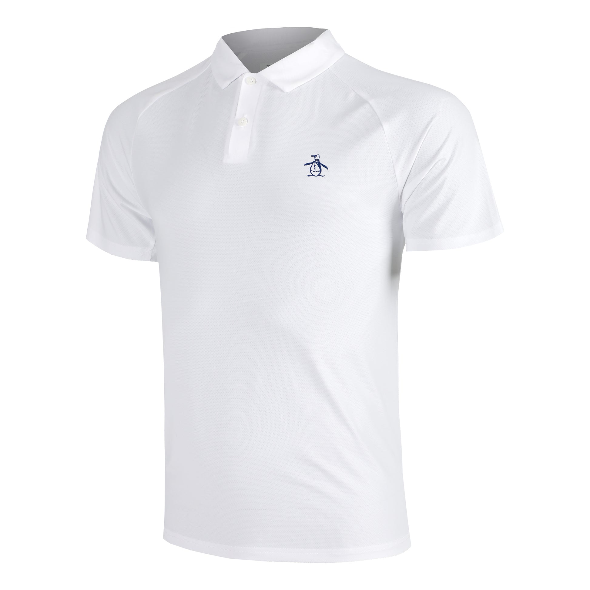 Original Penguin Legacy Gussett Polo Hombres-Blanco