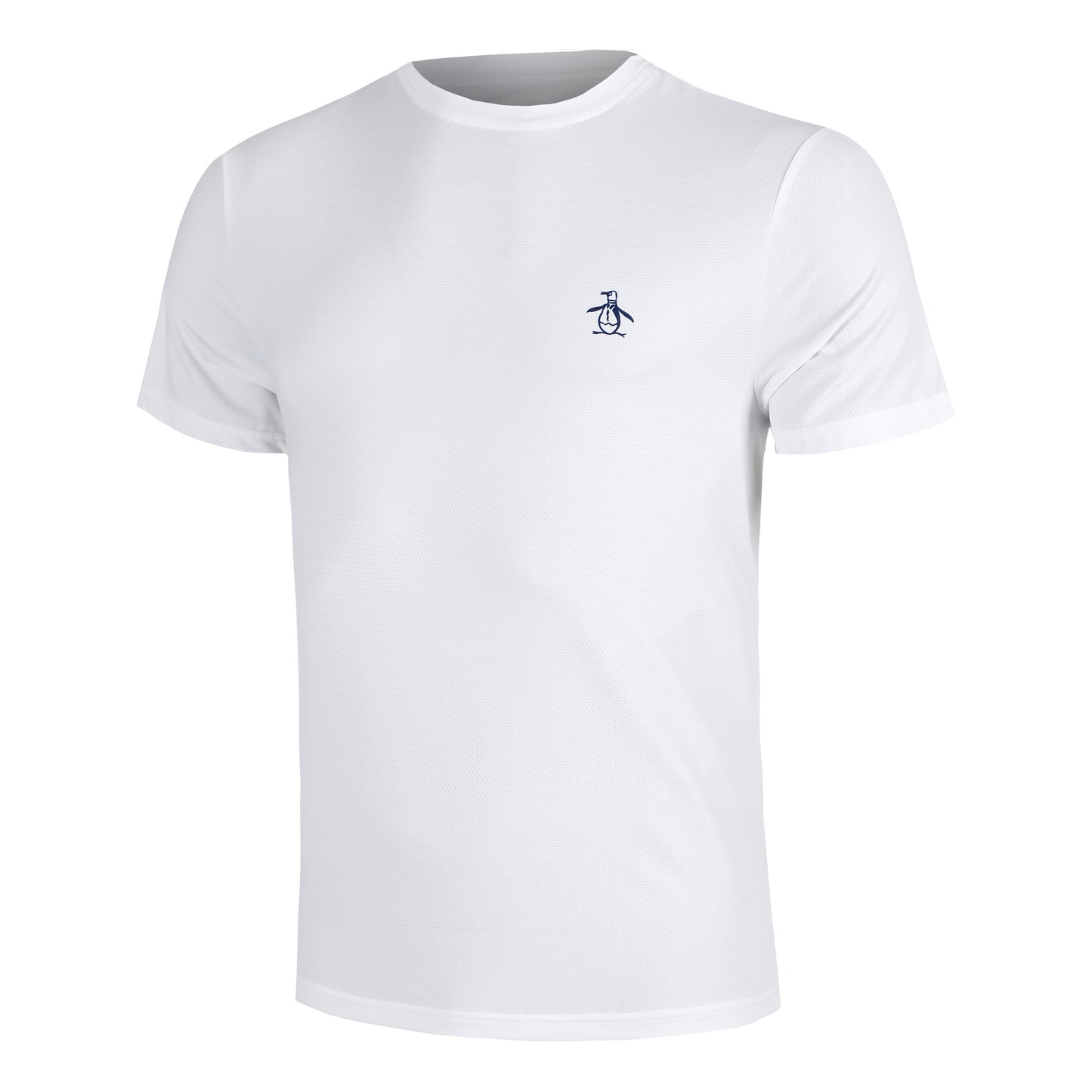 Original Penguin Solid Camiseta De Manga Corta Hombres-Blanco