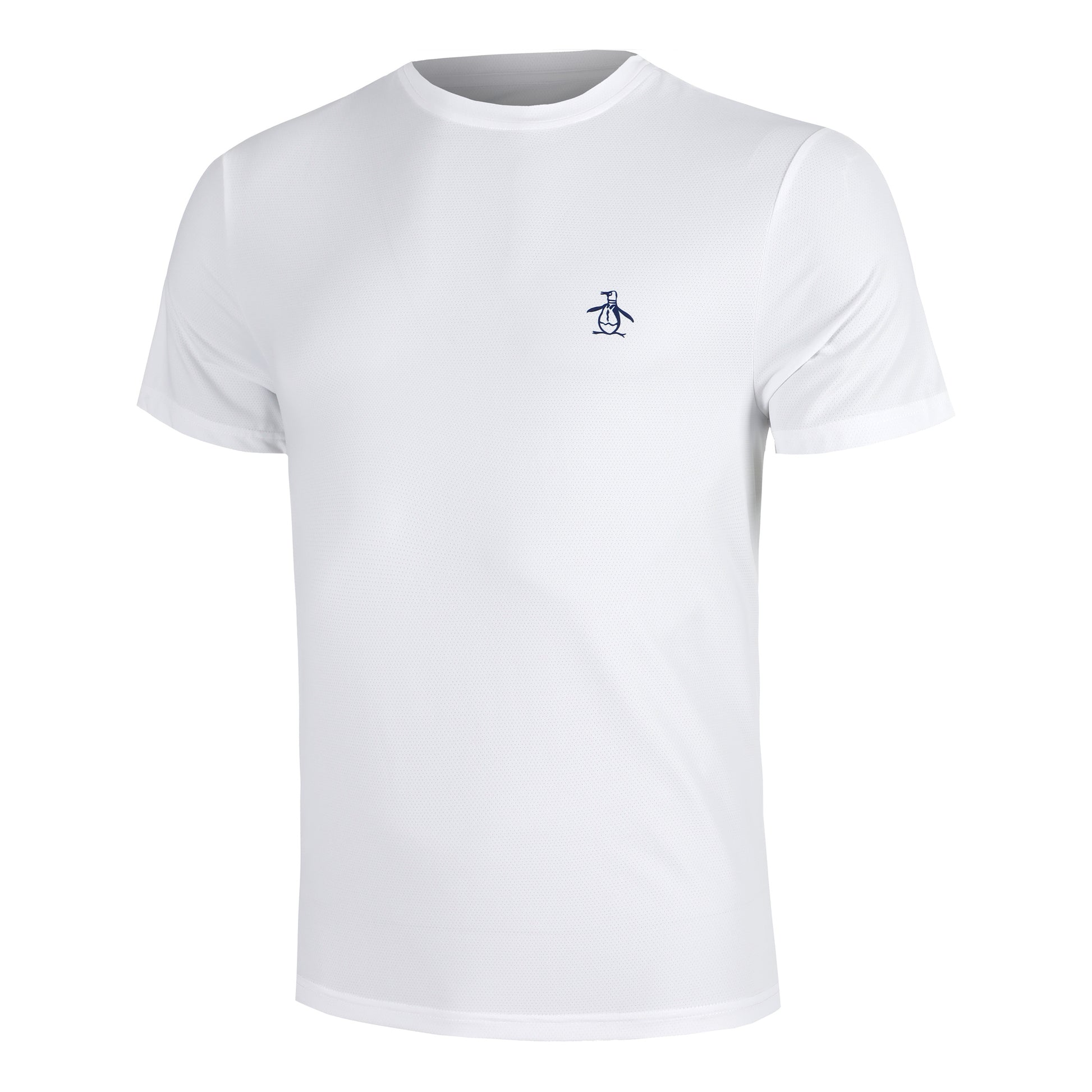 Original Penguin Solid Camiseta De Manga Corta Hombres-Blanco