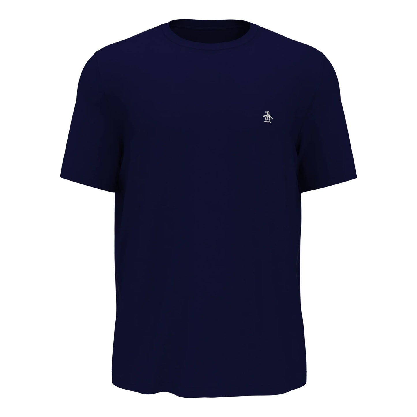Original Penguin Solid Camiseta De Manga Corta Hombres-Azul Oscuro