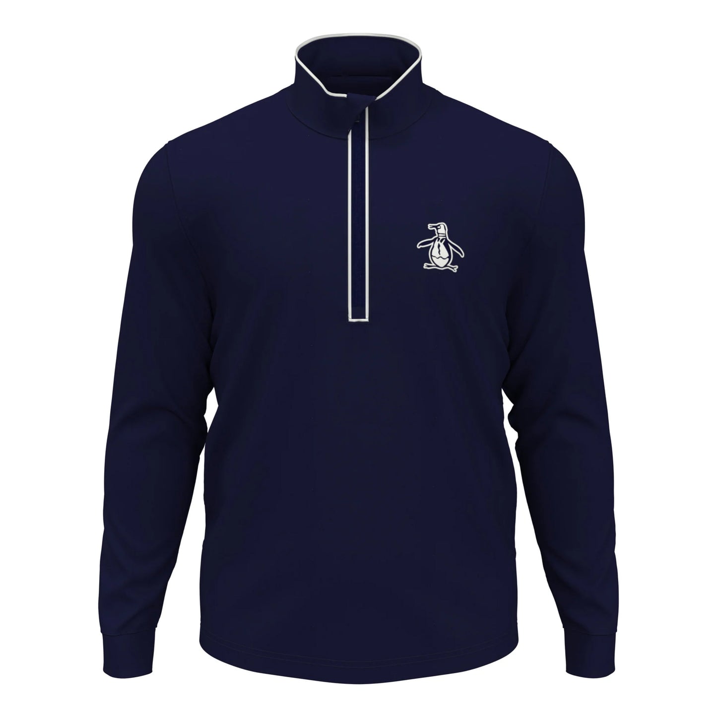 Original Penguin 1/4 Zip Technical Chaqueta De Entrenamiento Hombres-Azul Oscuro
