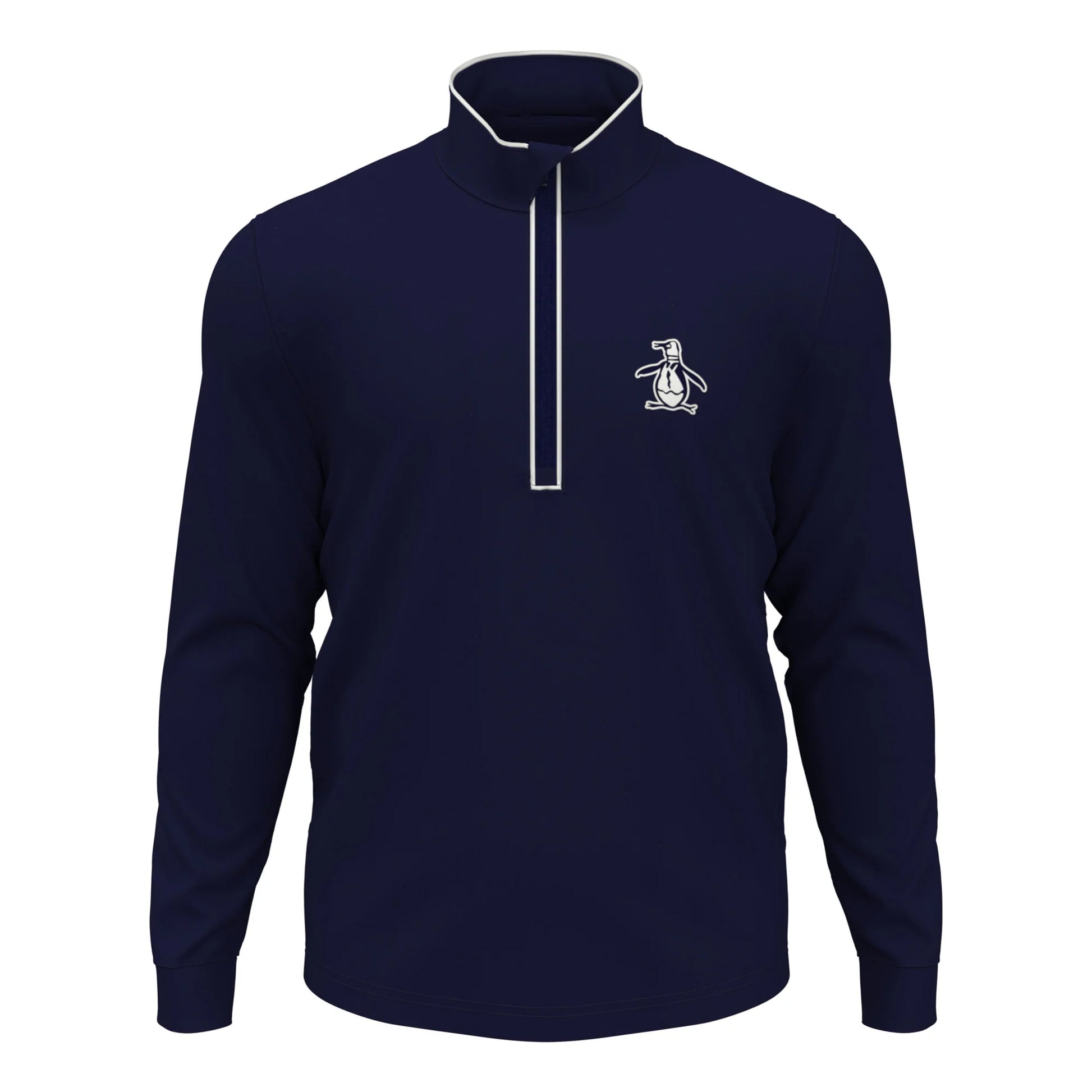 Original Penguin 1/4 Zip Technical Chaqueta De Entrenamiento Hombres-Azul Oscuro