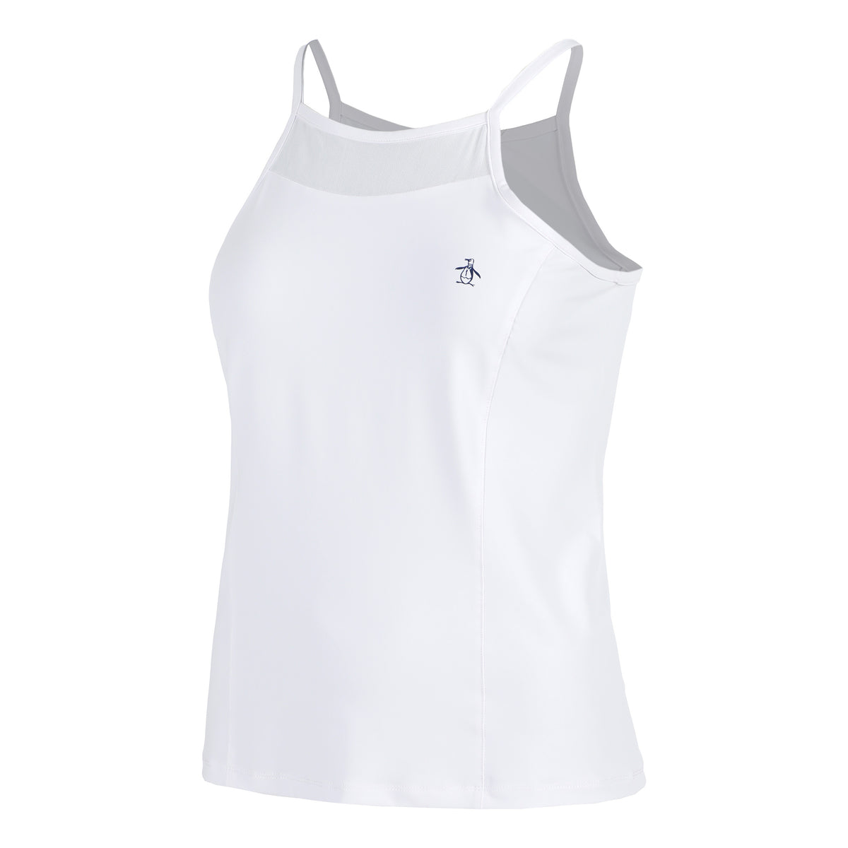 Original Penguin Mesh Camiseta De Tirantes Mujeres-Blanco