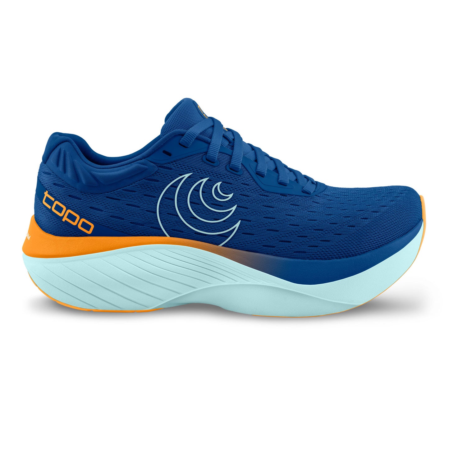 TOPO ATHLETIC Atmos Zapatilla neutral Hombres - azul, naranja