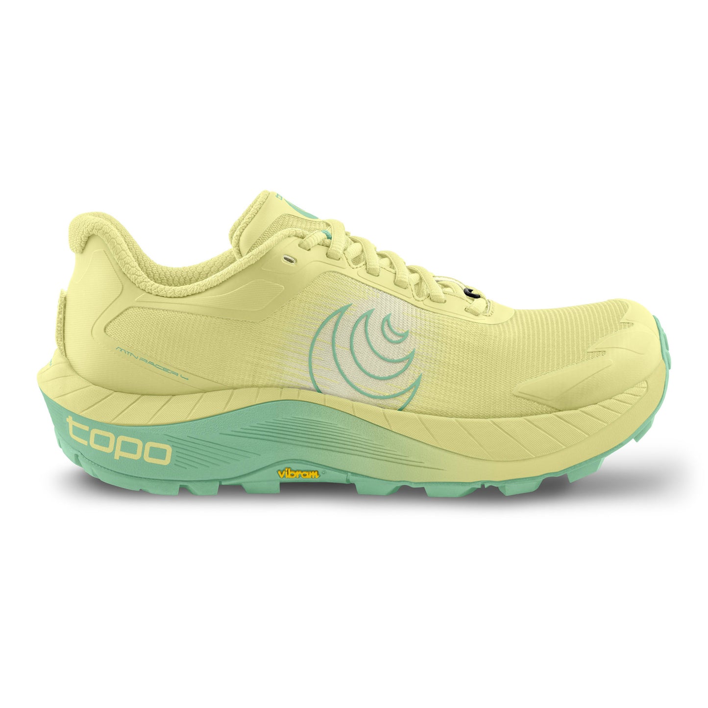 TOPO ATHLETIC MTN Racer 4 Zapatilla trail Mujeres - amarillo, verde