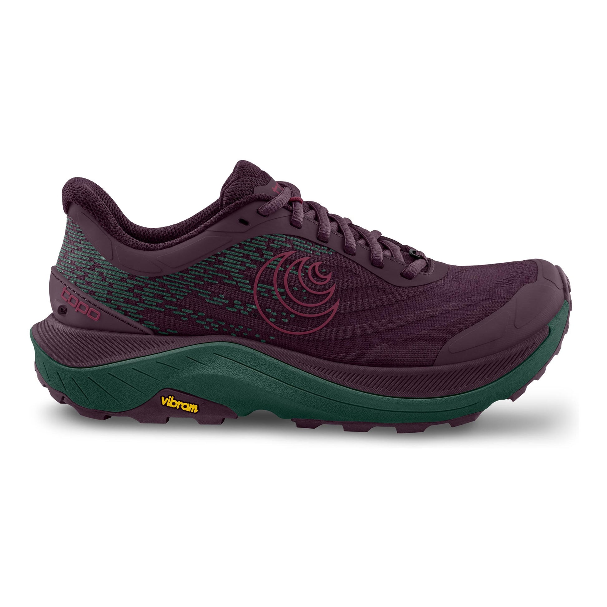 TOPO ATHLETIC Ultraventure 4 Zapatilla trail Mujeres - lila, verde oscuro