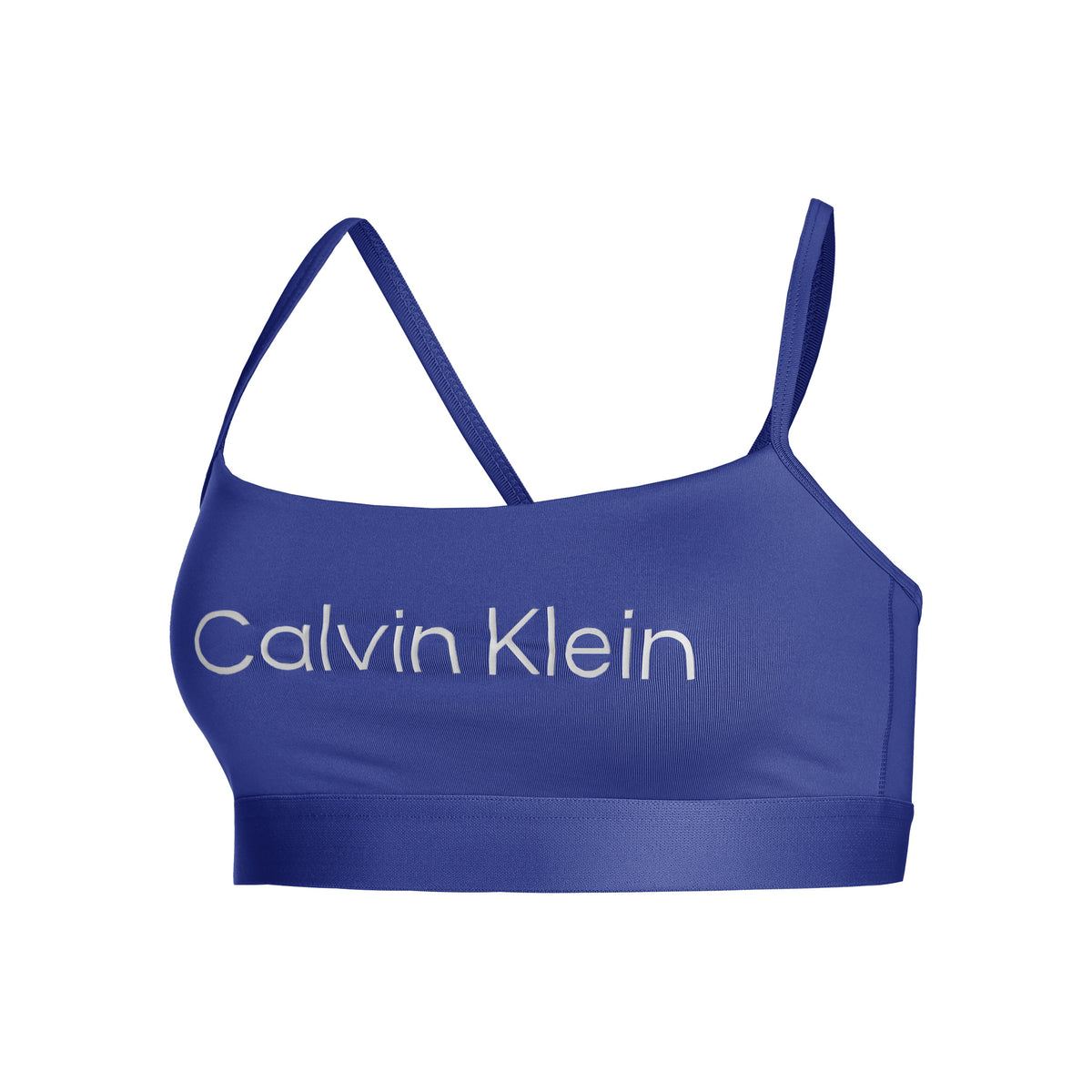 Calvin Klein Low Support Sujetador deportivo Mujeres - azul,