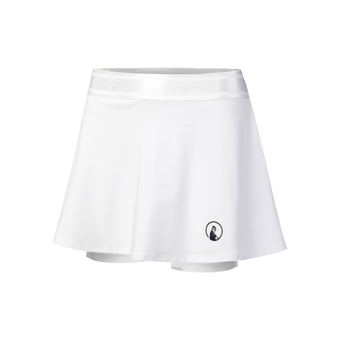 Quiet Please Bounce Falda Mujeres - blanco,