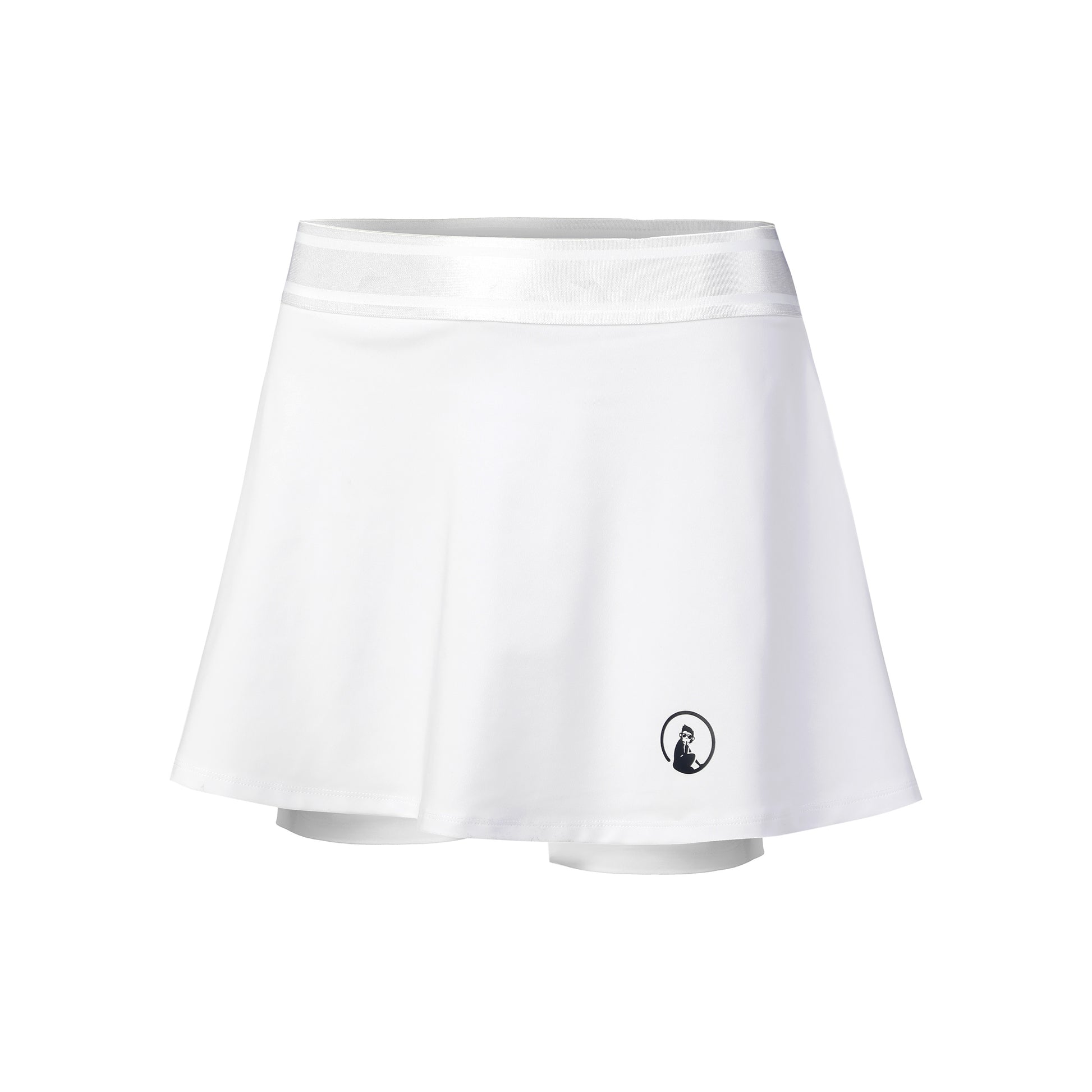Quiet Please Bounce Falda Mujeres - blanco,
