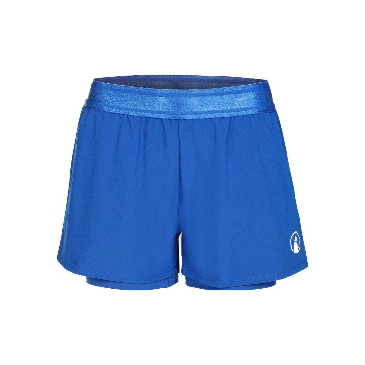 Quiet Please Point 2in1 Shorts Mujeres - azul,