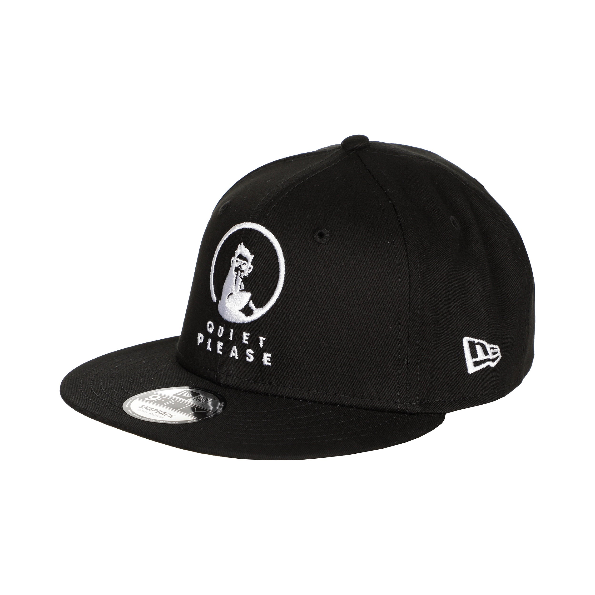 Quiet Please New Era Core 9 Fifty Gorra Unisex - negro, blanco