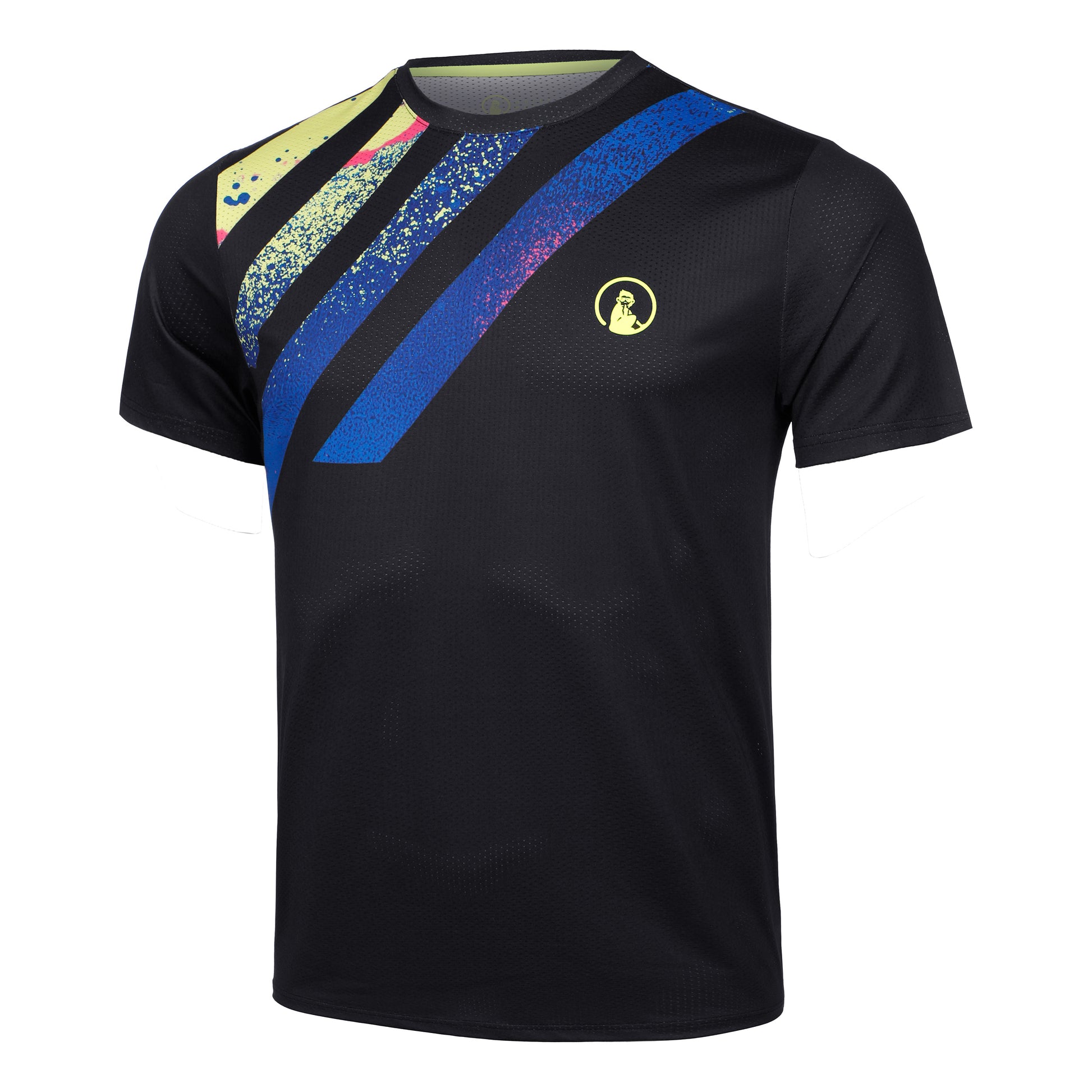 Quiet Please Retro Receiver Camiseta de manga corta Hombres - negro, multicolor