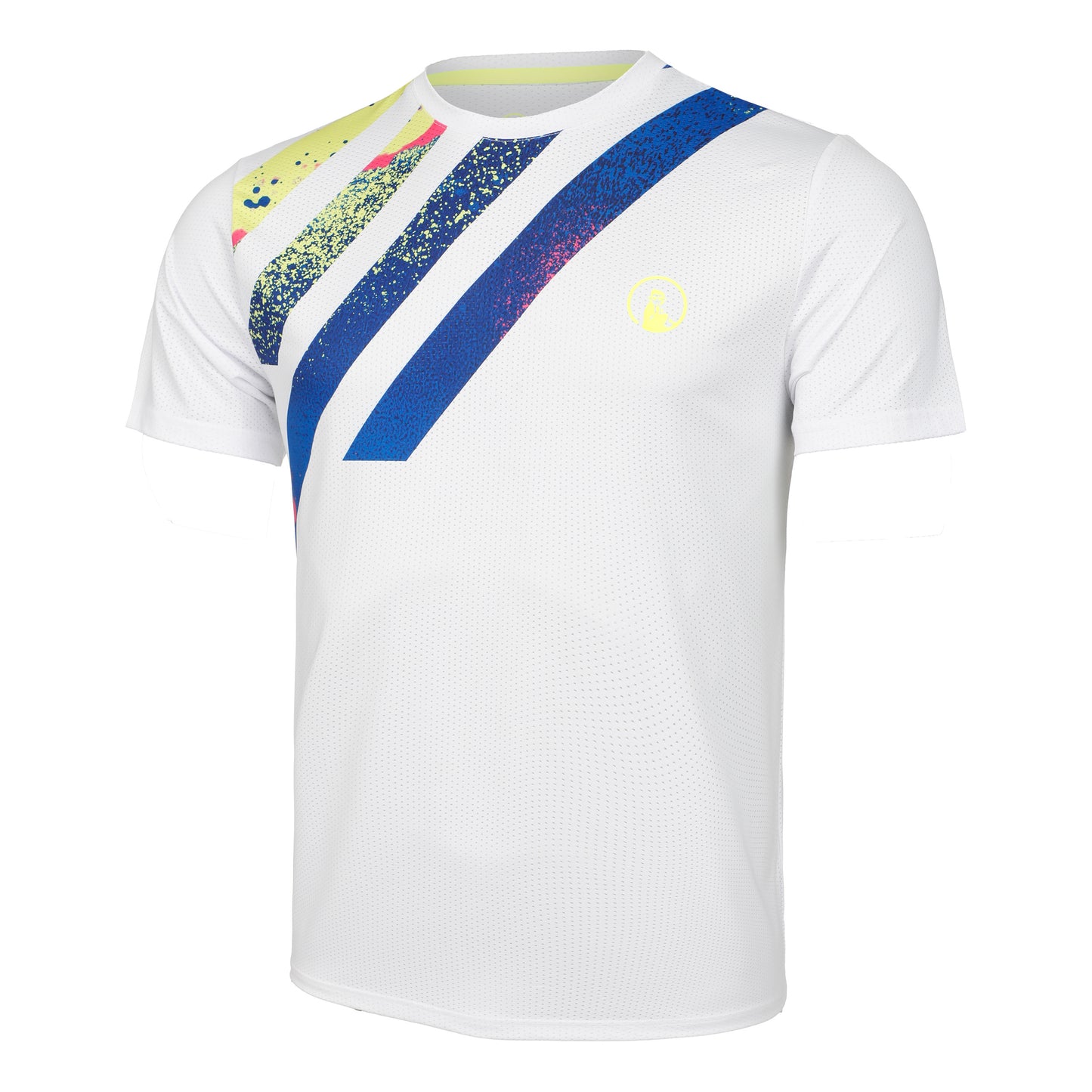 Quiet Please Retro Receiver Camiseta de manga corta Hombres - blanco, multicolor