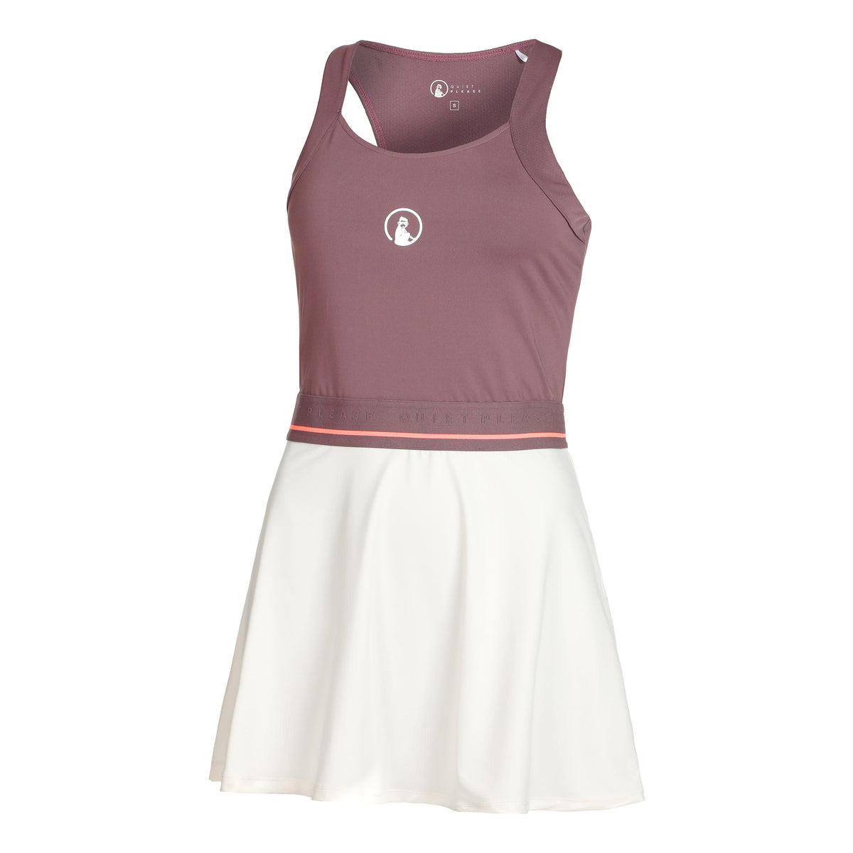 Quiet Please Volley Vestido Mujeres - lila, blanco