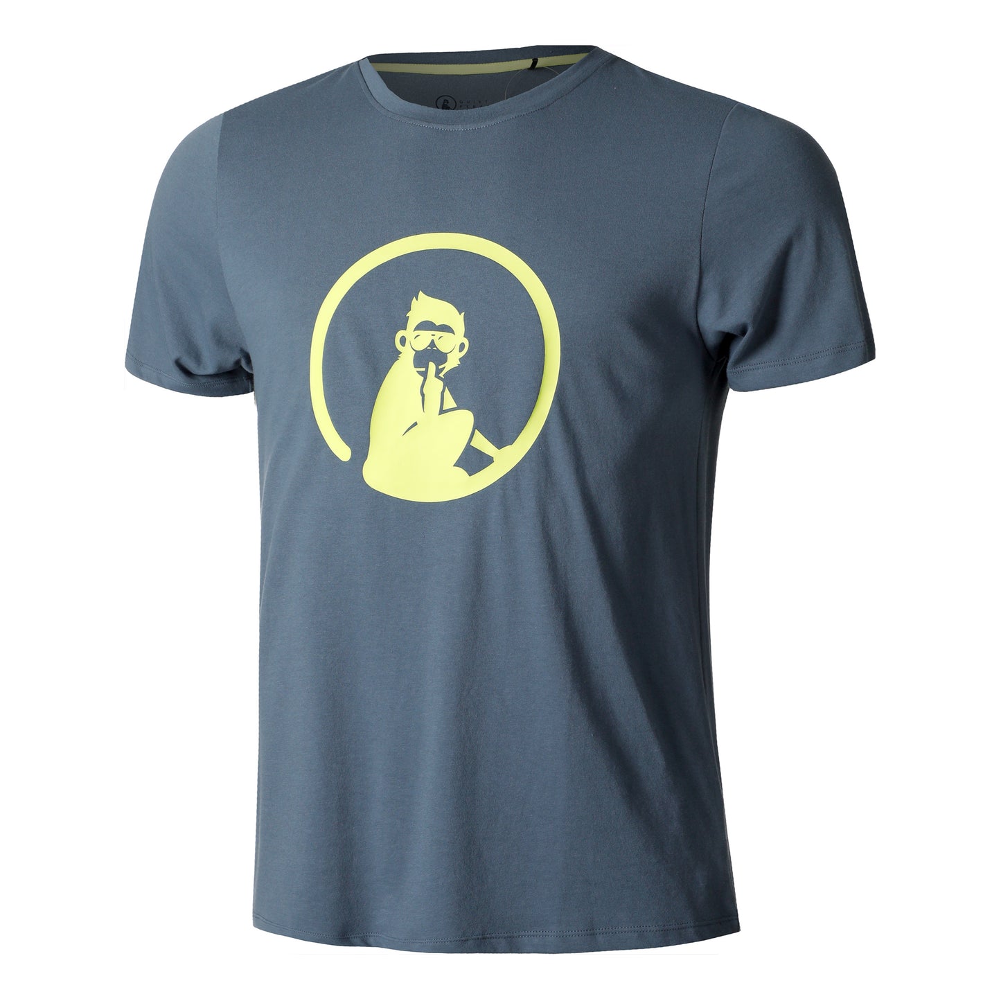 Quiet Please Trainings Camiseta de manga corta Hombres - azul,