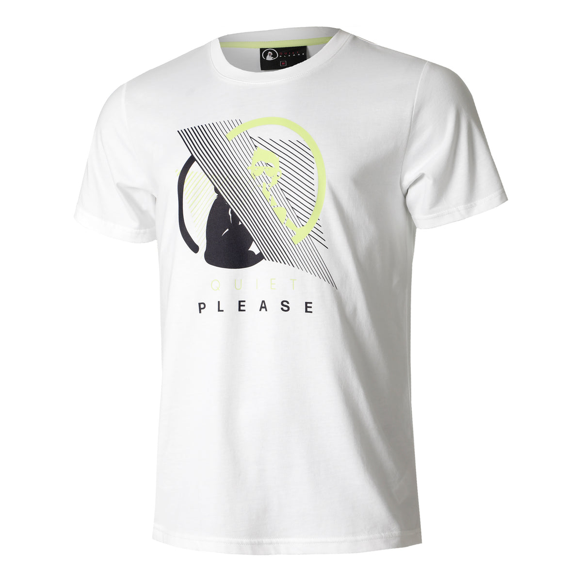 Quiet Please Portal Camiseta de manga corta Hombres - blanco,