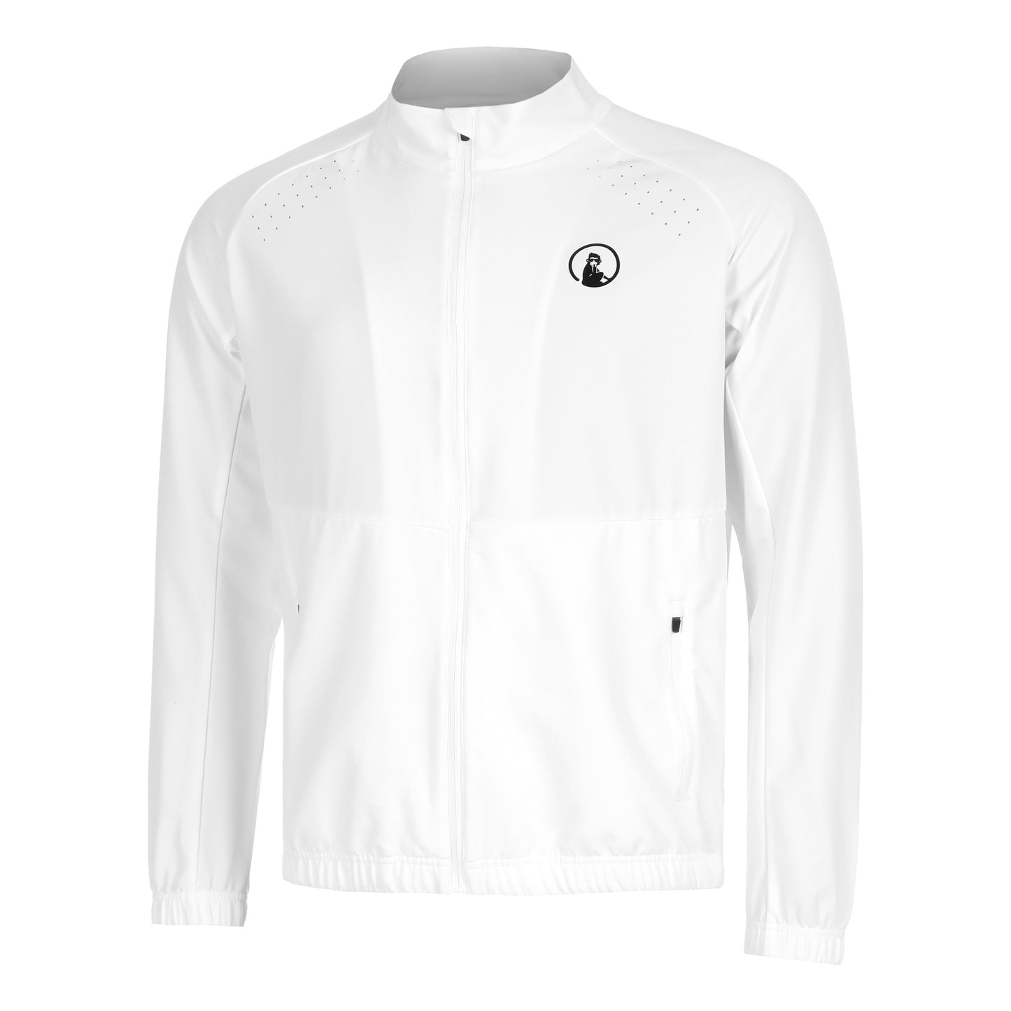 Quiet Please Return Chaqueta De Entrenamiento Hombres-Blanco