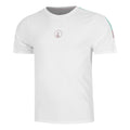 Mind Receiver Hori Camiseta De Manga Corta Hombres-Blanco,Multicolor